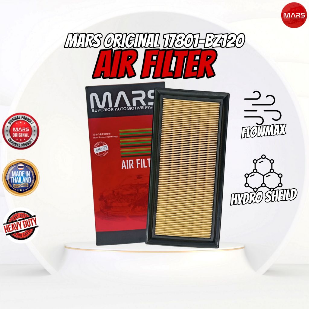 MARS AIR FILTER - PEROUDA MYVI 3RD GEN D20N 2017 ABOVE | Shopee Malaysia