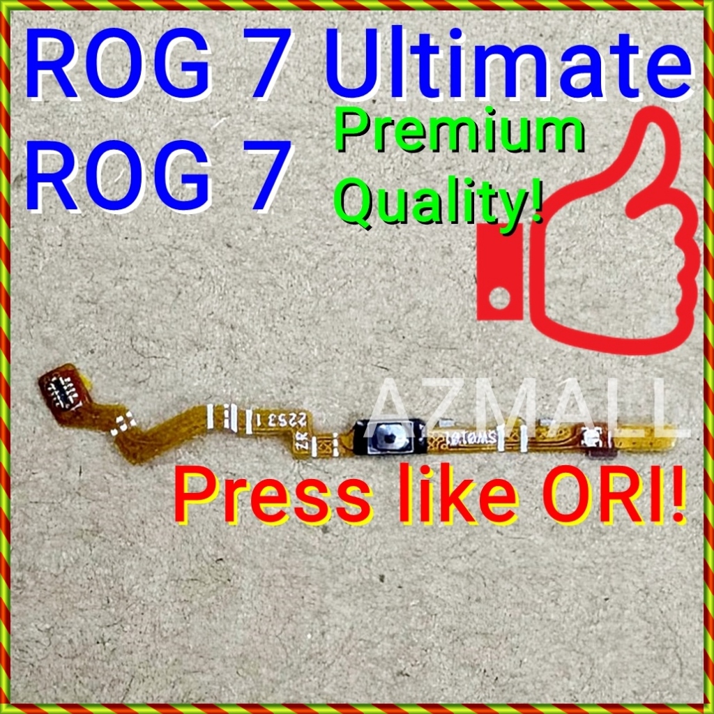 (Press like ORI) NEW On Off Power Volume Buttons Switch Ribbon Asus ROG ...