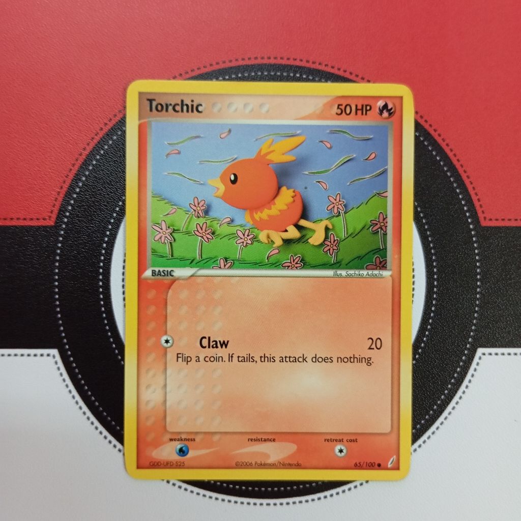 Pokemon TCG - Torchic 65/100 - EX Crystal Guardians (Common) | Shopee ...