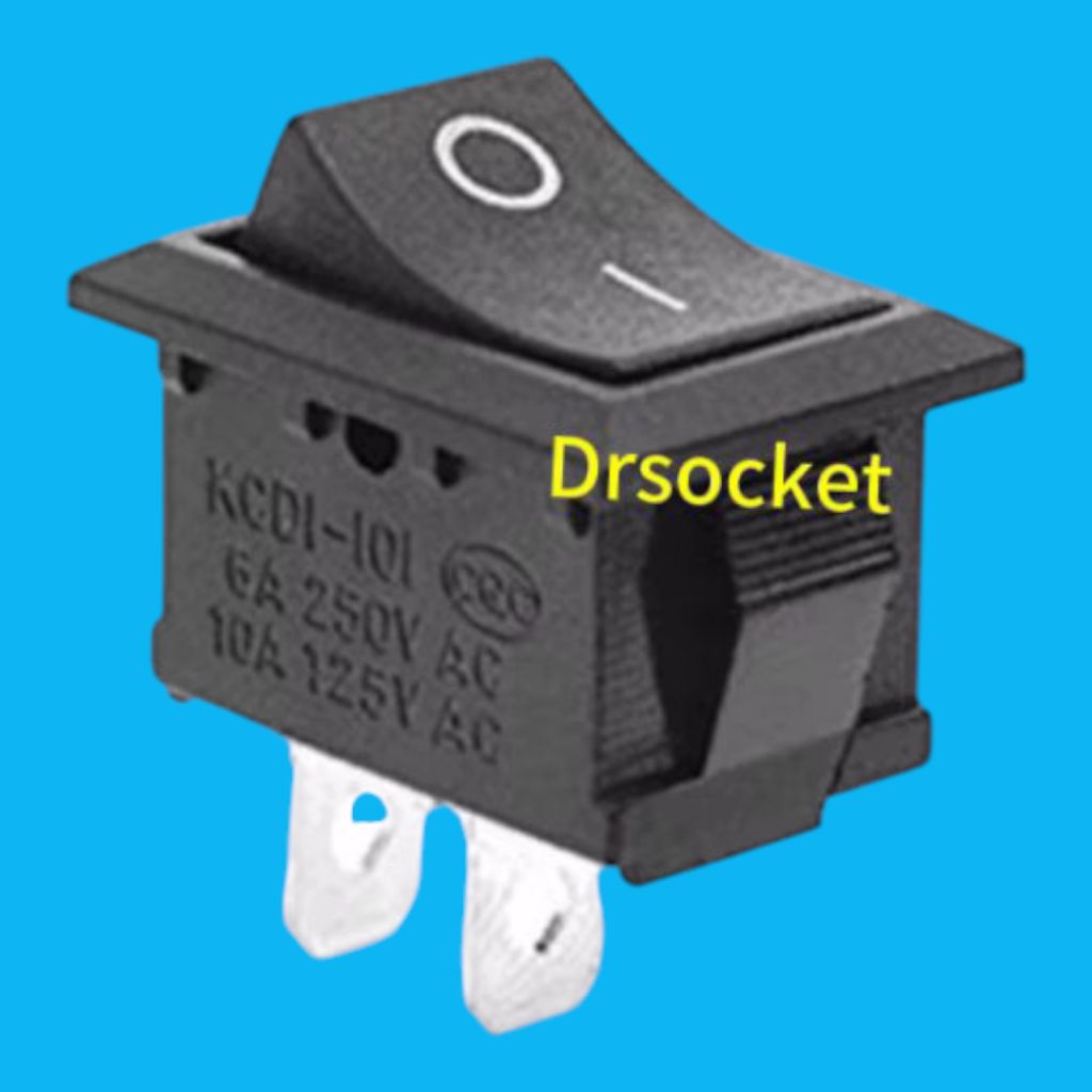 KCD1-101 ROCKER SWITCH ON/OFF SWITCH 6A/250V 10A/125V | Shopee Malaysia