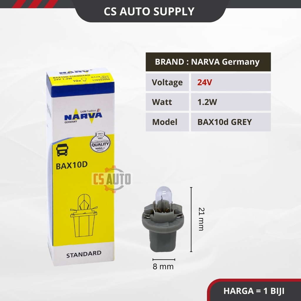 1pc x NARVA Germany 24V 1.2W Meter Bulb Volvo Scania Lorry Indicator ...