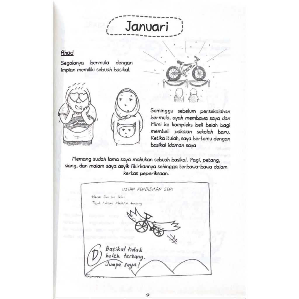 Diari Conteng Jimi 1 Raksasa Misai Di Sekolah Edisi Kemas Kini Buku ...