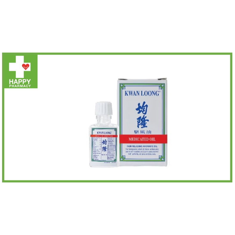 3 Huiles Médicamenteuses Kwan Loong 15 Ml - Menthol Et Eucalyptus, Soulagement Rapide