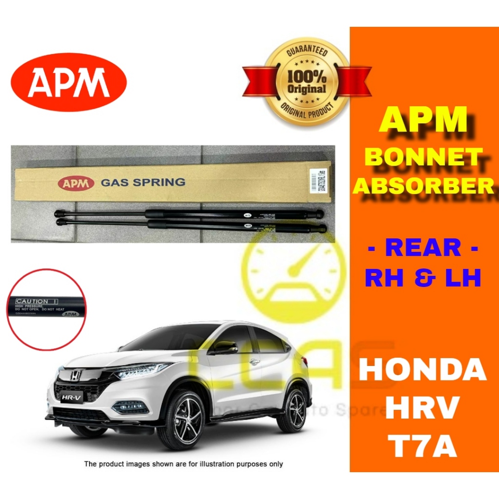 APM HONDA HRV T7A Rear Boot Damper GAs Spring Bonnet Absorber stay ...