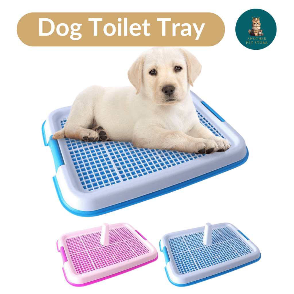 Dog Training Potty Dog Toilet Puppy Tray With Stand Column Pet Toilet ...