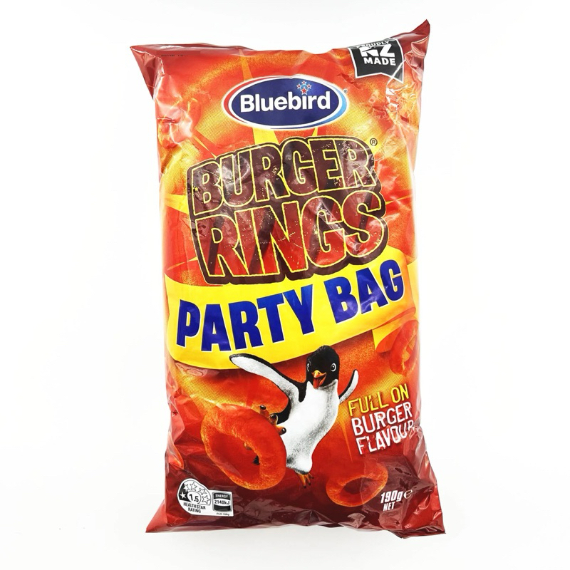 Bluebird Burger Rings Party Bag 190g | Shopee Malaysia