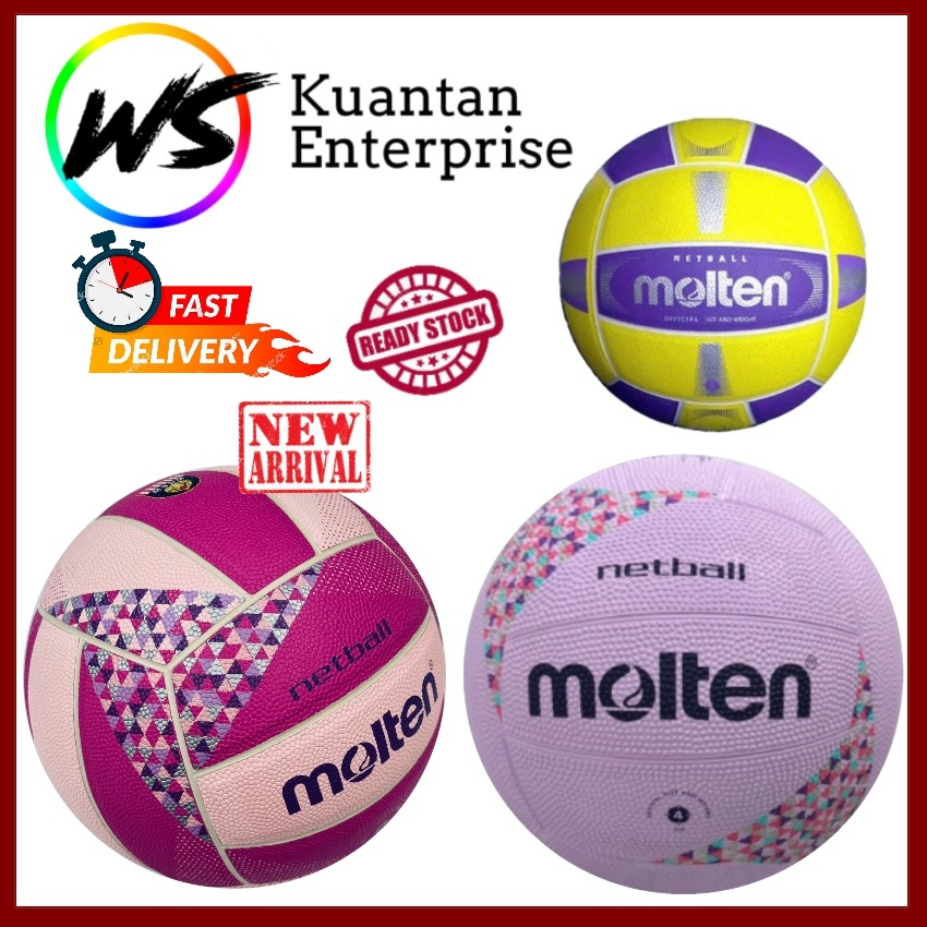 💯【100% Original】🔥Molten Netball/Bola Jaring 🔥 (Size 4~5) | Shopee Malaysia