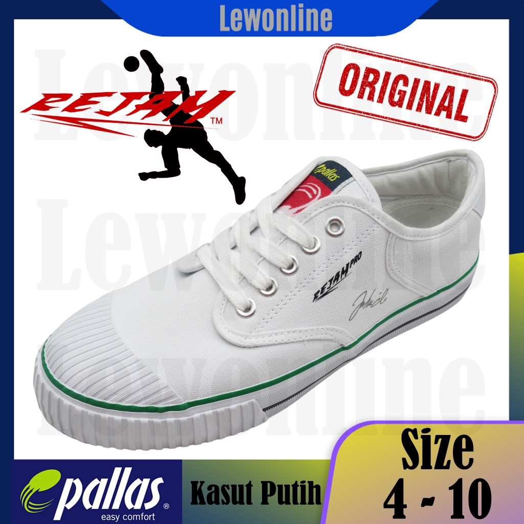 PALLAS REJAM SEPAK TAKRAW SHOES LO CUT SHOE RJ07002WGB White Shopee Malaysia