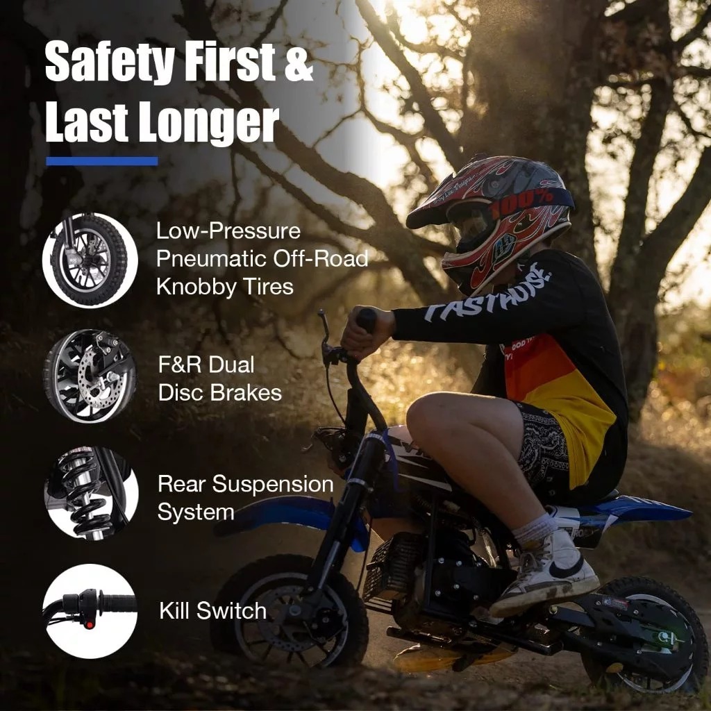 COD Ship Locally🔥Kids Mini Motorcycle Stroke 49CC Mini