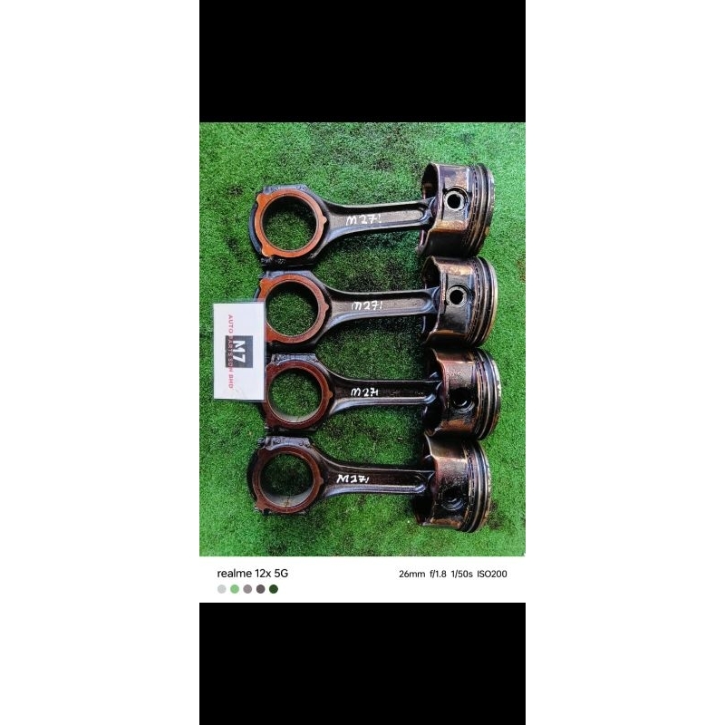 Mercedes W211,W203 1.8 271 supercharge piston+conrod | Shopee Malaysia