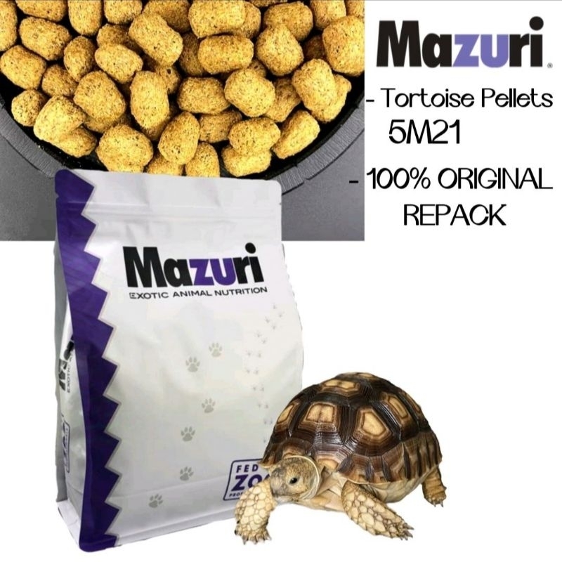 Ready Stock Mazuri Tortoise Food 5M21 5E5L Repack 100 original Shopee Malaysia