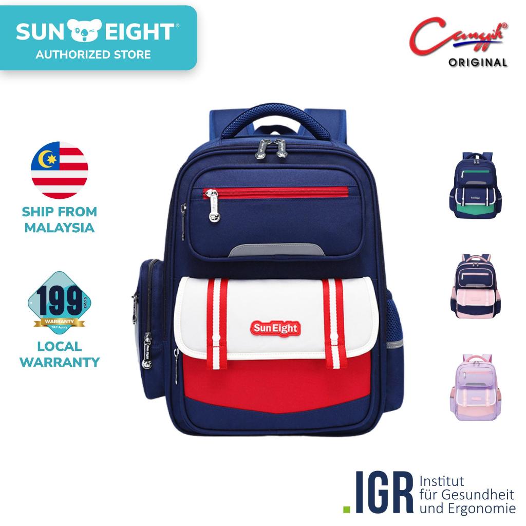 Sun Eight Swayz Ergonomic Spine Protection Primary School Bag Shopee Malaysia