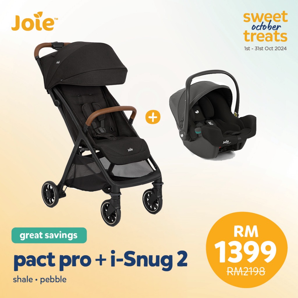 Joie Pact Pro Compact Stroller Lightest Weight Shopee Malaysia