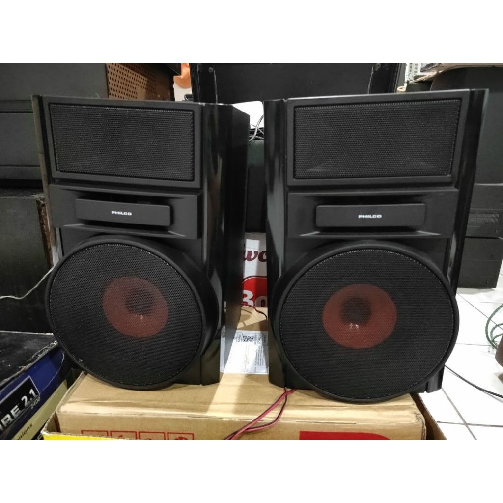* USED * Philco APM57 Speakers One Pair Shopee Malaysia