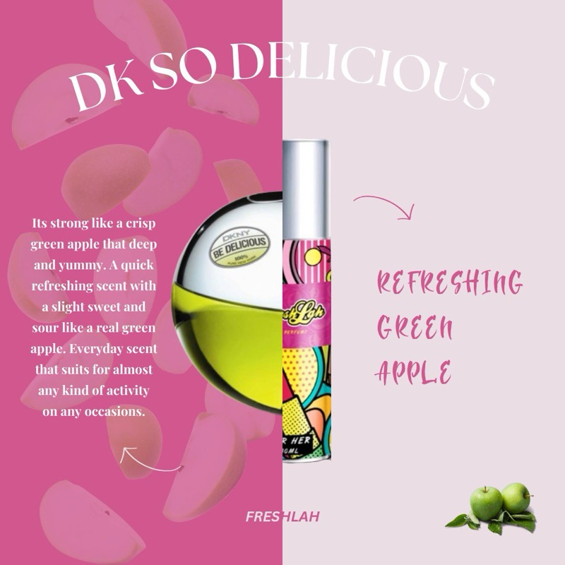 So Delicious Freshlah Body Perfume 30 ML Body Perfume UUM Freshlah