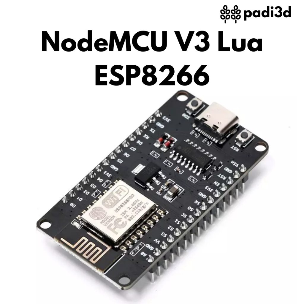 Lolin NodeMCU V3 Lua Based USB3.0 ESP8266 Arduino IoT WIFI Development ...