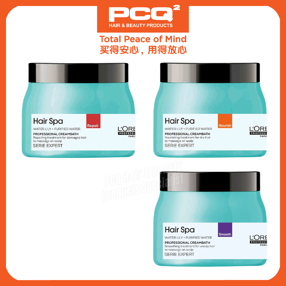 Loreal Hair Spa Hair Shampoo / Hair Treatment Creambath Mask | Shopee ...
