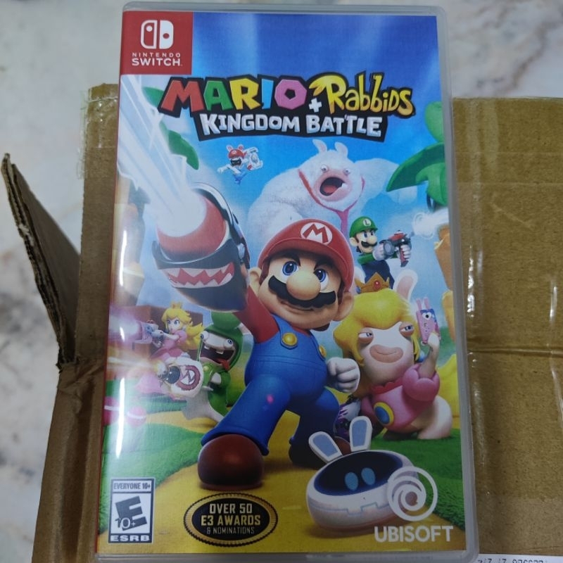 mario+rabbids kingdom battle switch used game Shopee Malaysia