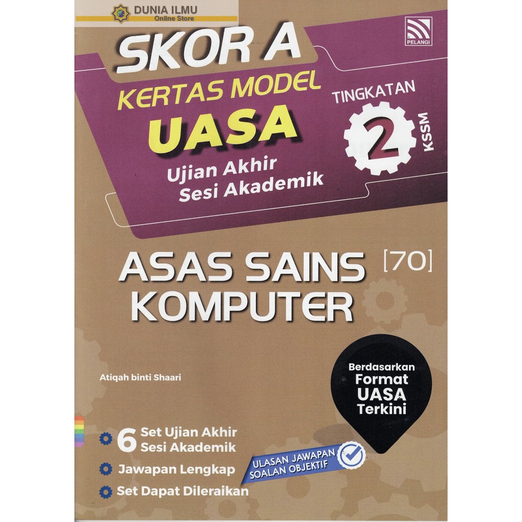 Buku Latihan Skor A Kertas Model Uasa Asas Sains Komputer Tingkatan Kssm Shopee