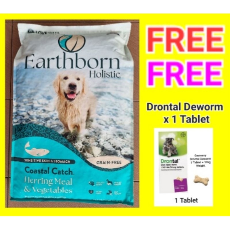 Exp:2026 June / 11.34kg Earthborn Holistic Coastal Catch Herring Meal ...