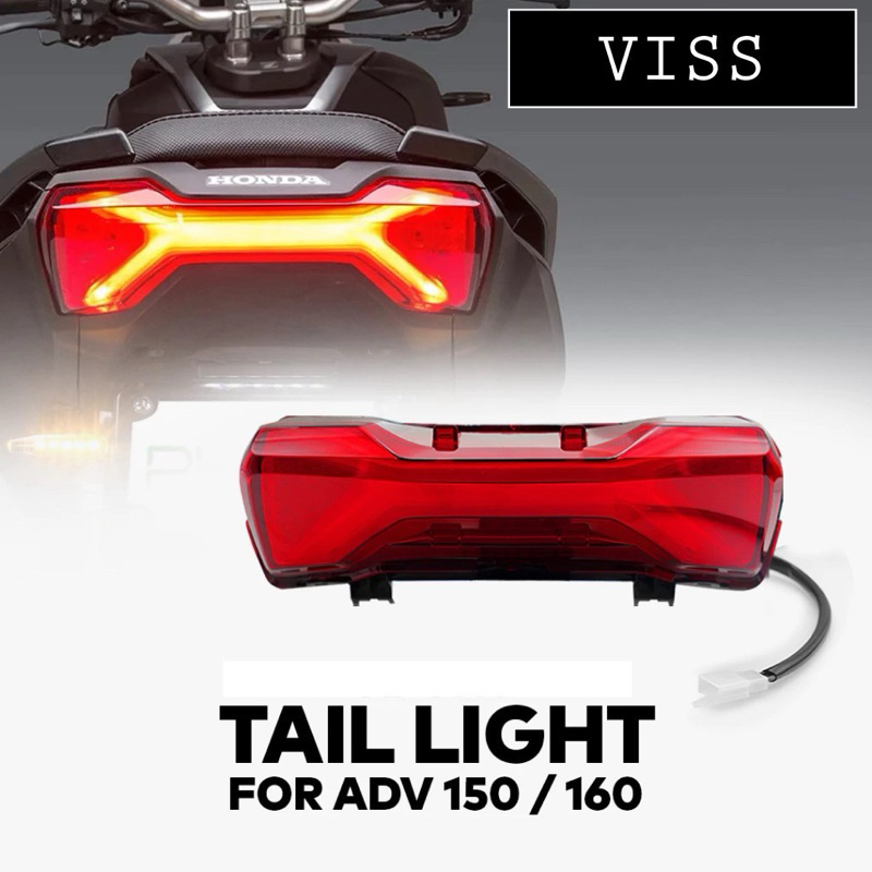 VISS HONDA ADV 150 ADV 160 TAIL LAMP SET REAR LIGHT LAMPU BELAKANG ASSY ...