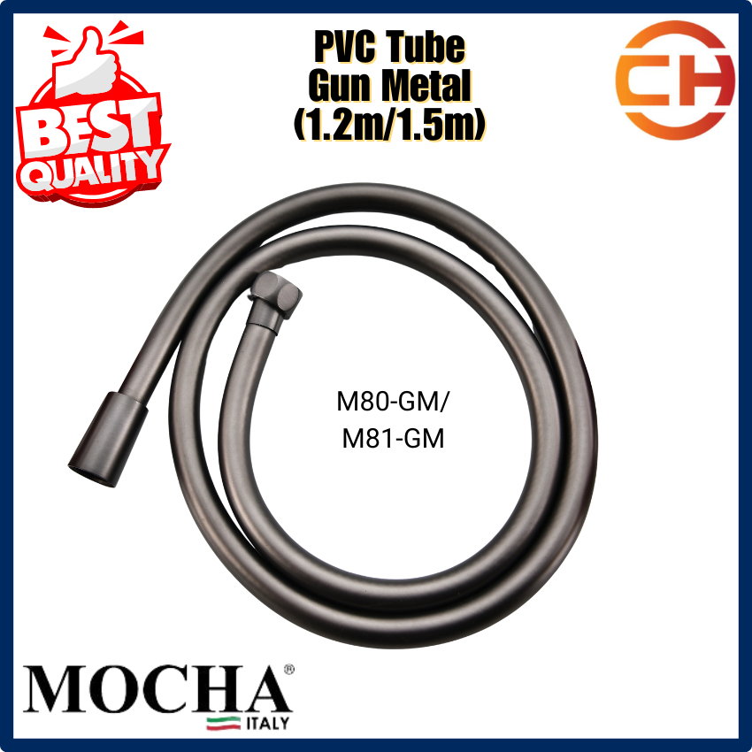 MOCHA Italy PVC Flexible Tube Hose with Brass Nut (M80/M81-GM) | Shopee ...