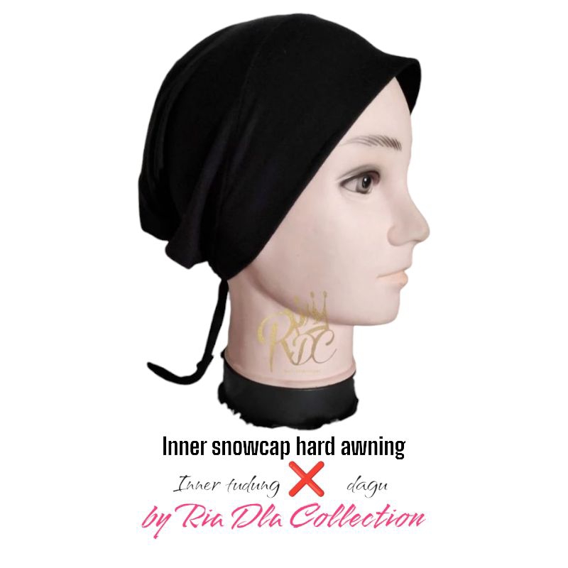 Inner snowcap hard awning ( dagu) , inner tudung free size/chubby size ...