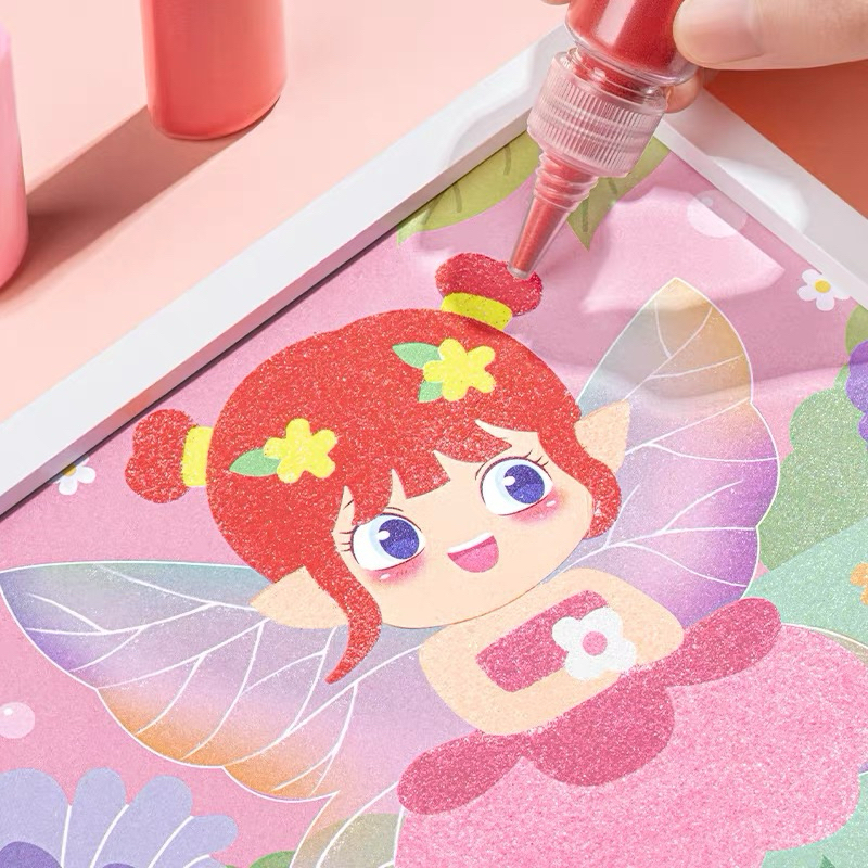 Sand art set for kids DIY Children Sand Painting Drawing Art Creative ...