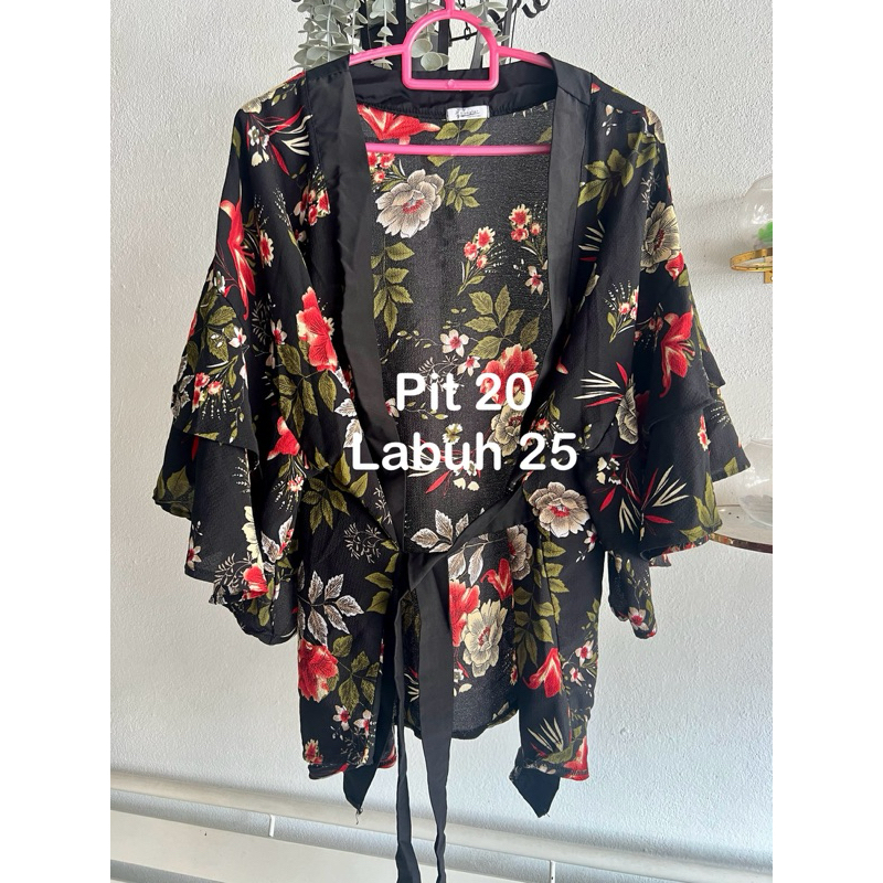 Kimono cardigan shopee clearance