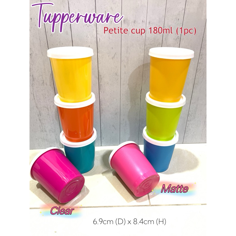 Tupperware Petite Cup / Mini Shaker 180ml (1pc) | Shopee Malaysia
