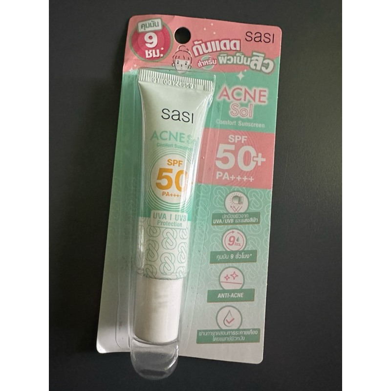 Sasi Acne Sol Comfort Sunscreen Spf 50+ PA++++ | Shopee Malaysia
