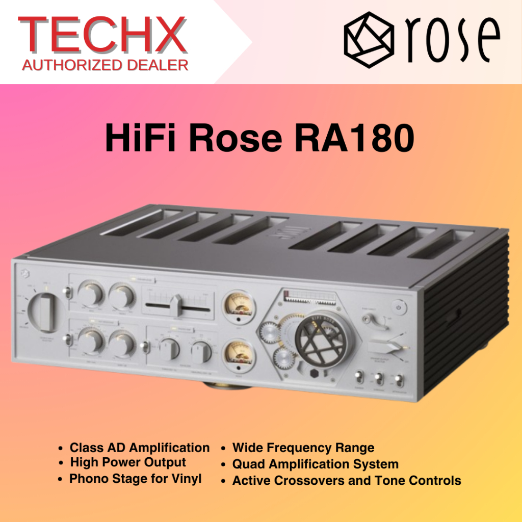 HiFi Rose RA180 Integrated Amplifier Shopee Malaysia