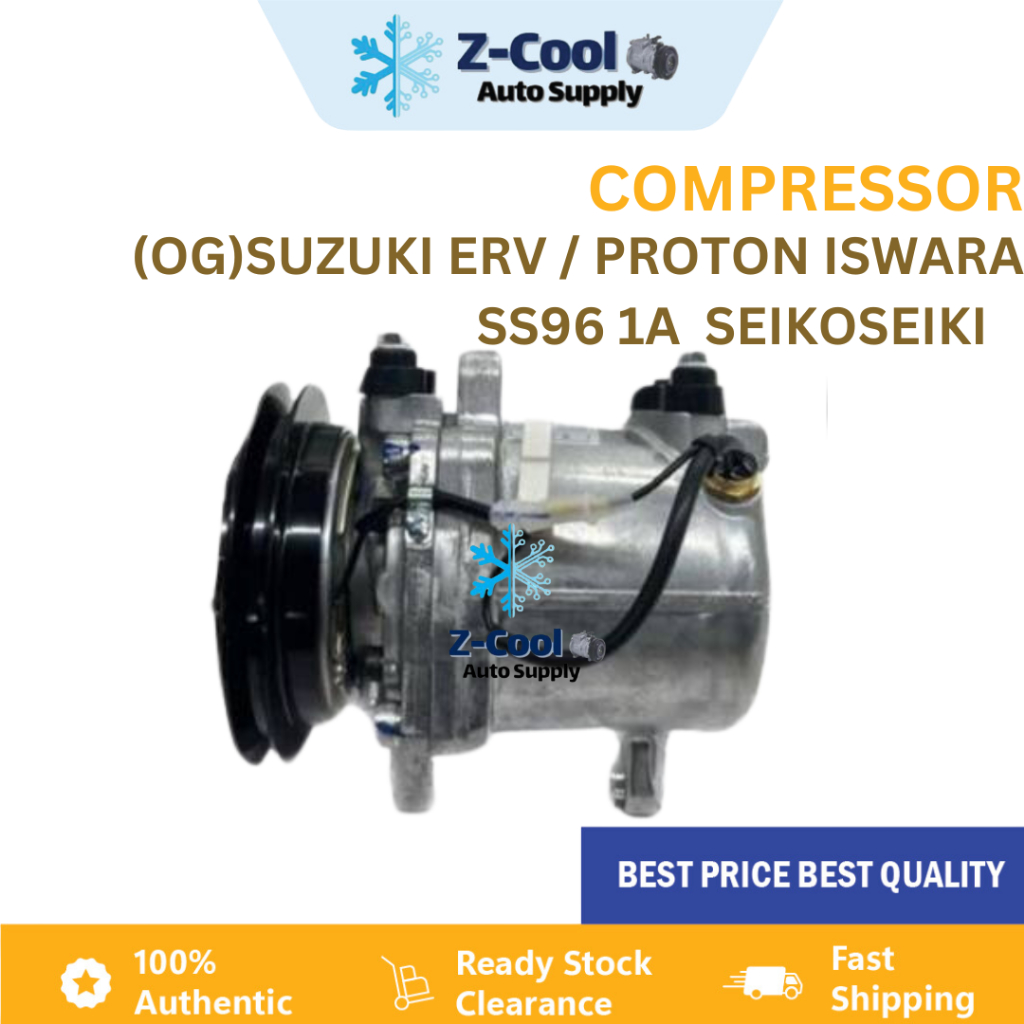 Compressor Aircond Kereta Original New Proton Iswara ss96 1A / Suzuki ...