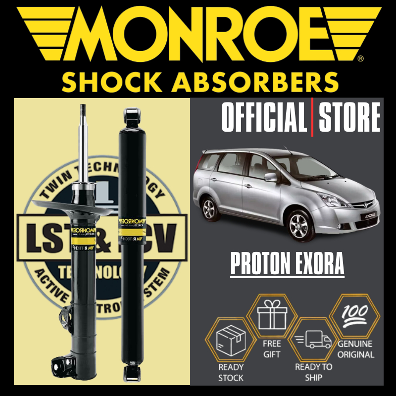 MONROE OESPECTRUM® SHOCK ABSORBER FRONT AND REAR PROTON EXORA TURBO ...
