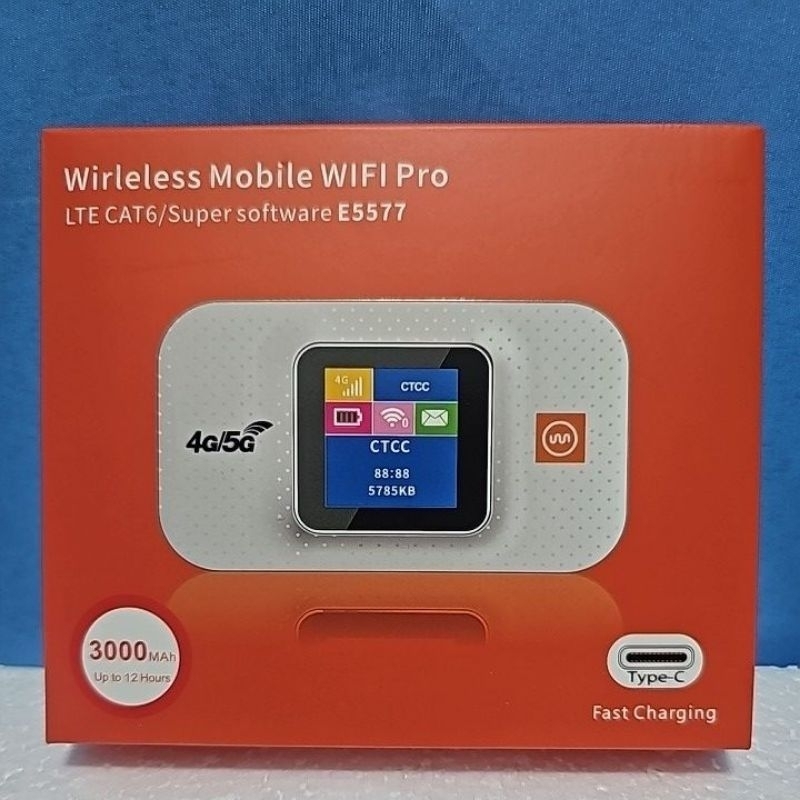 NEW Model E5577 4G/5G Unlimited Hotspot MiFi Portable Router Support ...