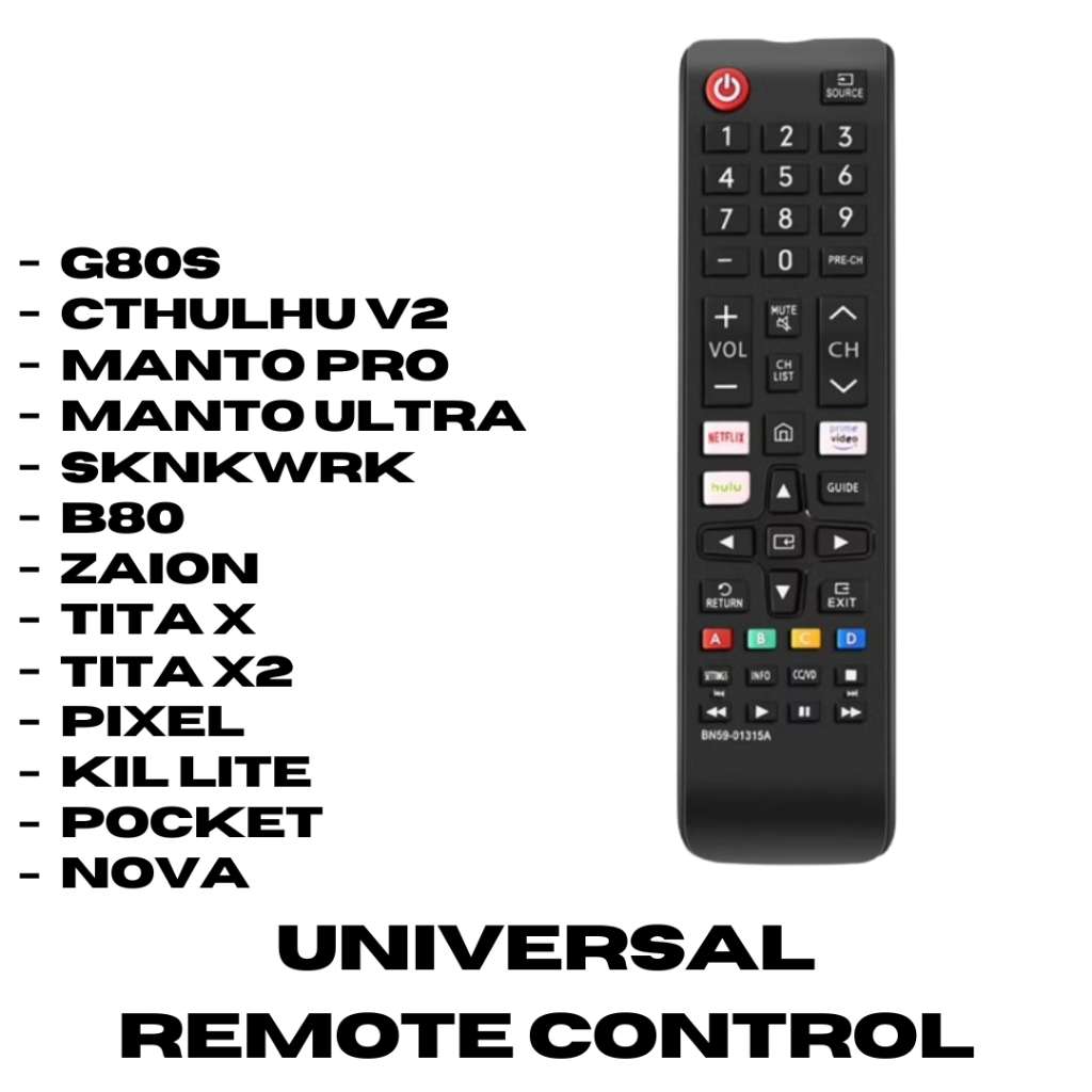 UNIVERSAL REMOTE CONTROL FOR AIO | Shopee Malaysia