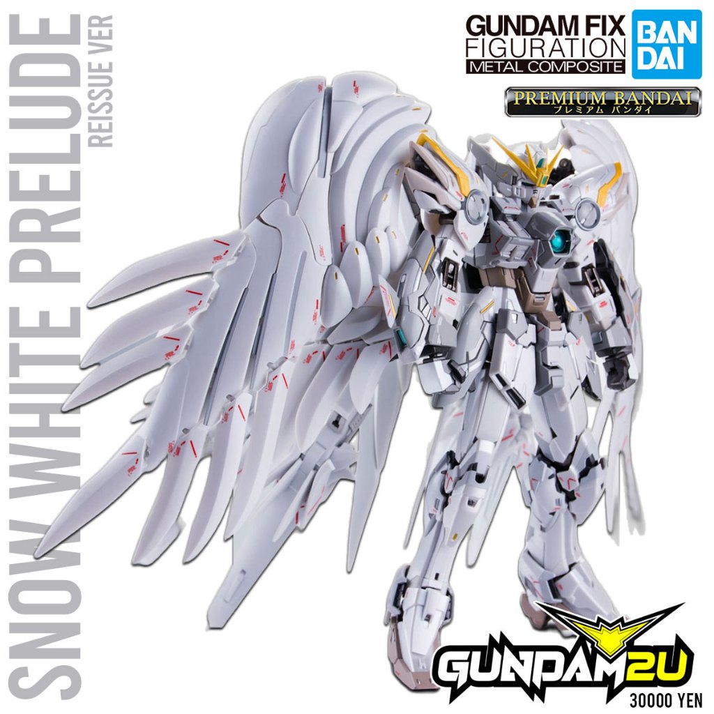 WING GUNDAM SNOW WHITE PRELUDE REISSUE
