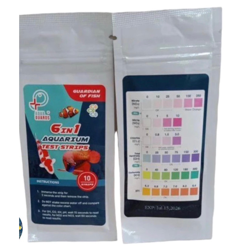 Maleta De Testes Nh3 No2 No3 Ph Gh Kh Nt Labs Aquario Doce  Jm
