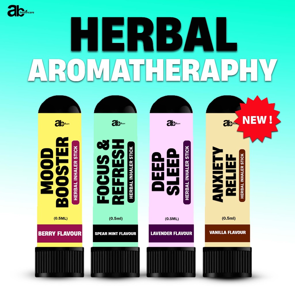 HERBAL INHALER AROMATHERAPHY RELAX (STRESS & ANXIETY RELIEF, DEEP SLEEP ...