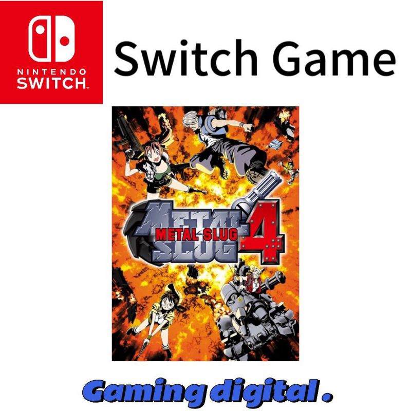 Nintendo switch metal slug 4 (original digital download) | Shopee Malaysia