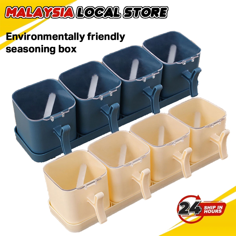 Seasoning box seasoning storage spice rack organization container ...