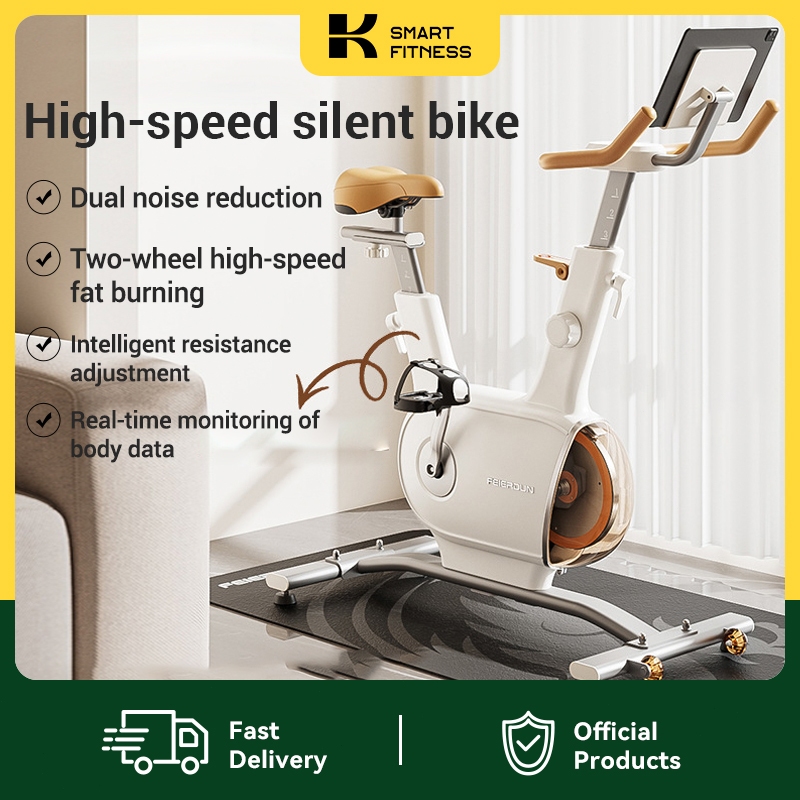 FEIERDUN spinning bike home smart silent indoor exercise bike sports bike fitness weight loss equipment Shopee Malaysia