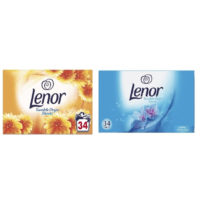 Lenor Tumble Dryer Sheets (Summer Breeze) - Pack Of 34 - View #4