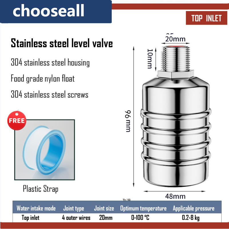304 Stainless Steel Floating Valve Automatic Water Level Control Valve ...