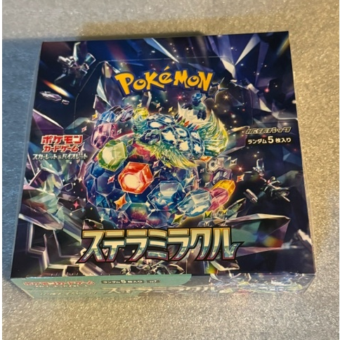 Pokmon Card Game Scarlet & Violet Expansion Pack Stellar Miracle BOX  Factory shrink wrapped | Shopee Malaysia