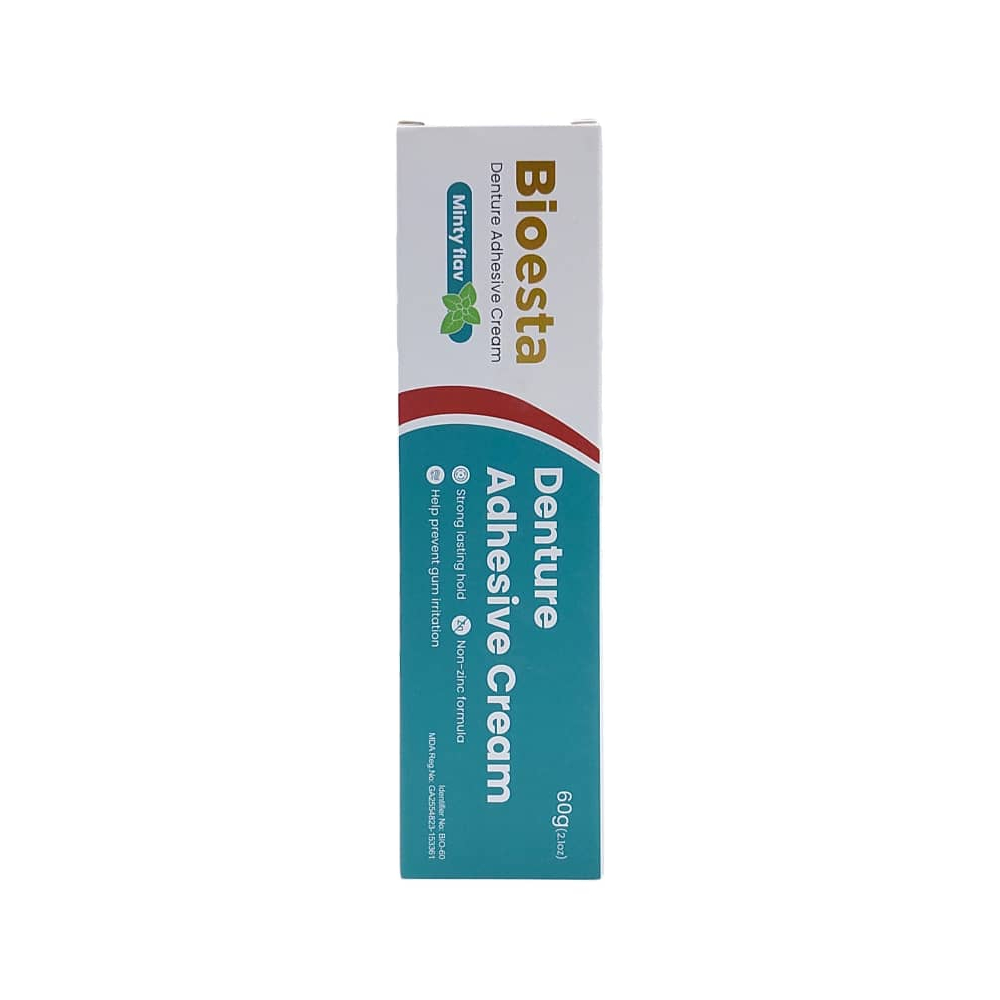 BIOESTA [60G] / [20G] DENTURE ADHESIVE CREAM [ORAL CARE] [POLIDENT ...