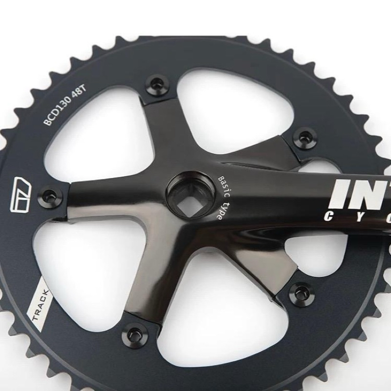 Bicycle Crankset PC-013 Fixed Gear Crankset 48T 170mm 130BCD