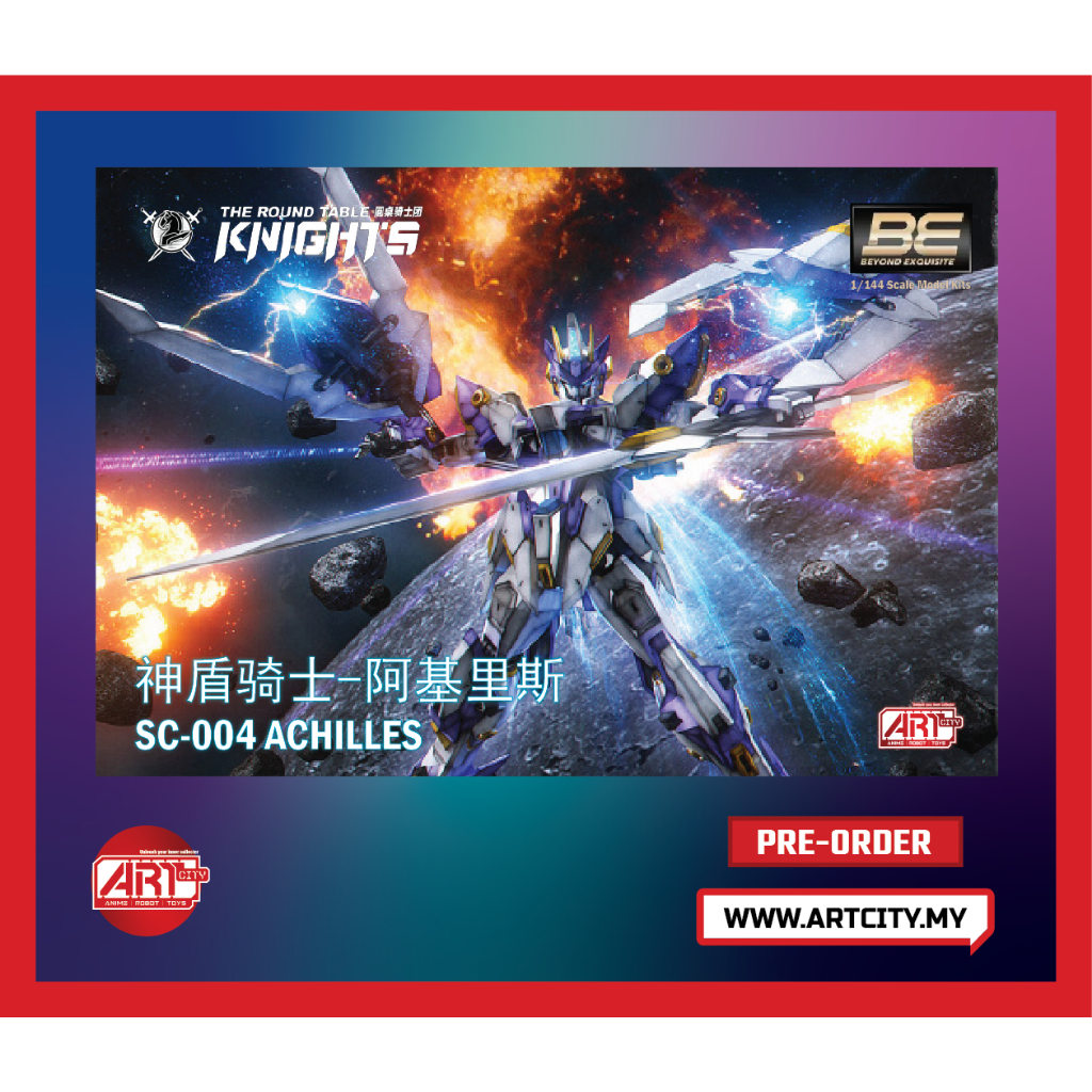 SNAA - SC-004 Aegis Knight Achilles - Round Table Knights - 1/144 Scale ...