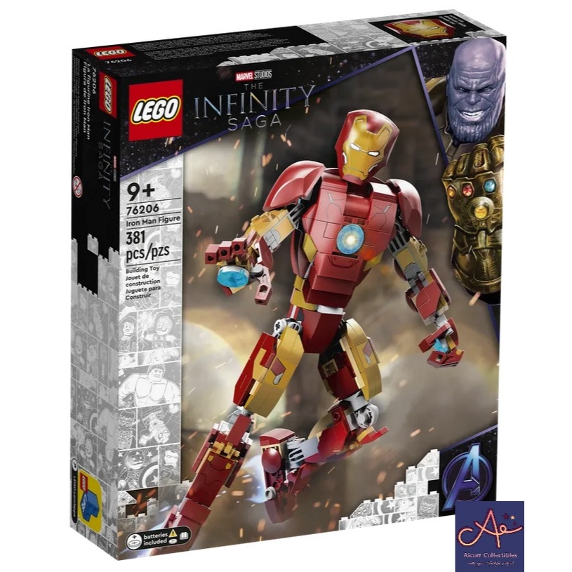 Ironman Shopee Lego Avengers Lego Marvel 76206 Iron Man Figure