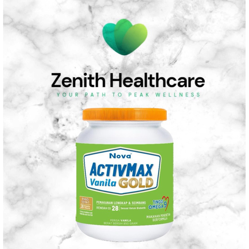 Nova Activmax Vanilla Gold 850g | Shopee Malaysia